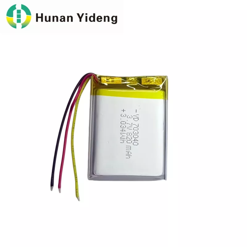 703040 Baterie prismatică minusculă de 3,7 V 820 mAh