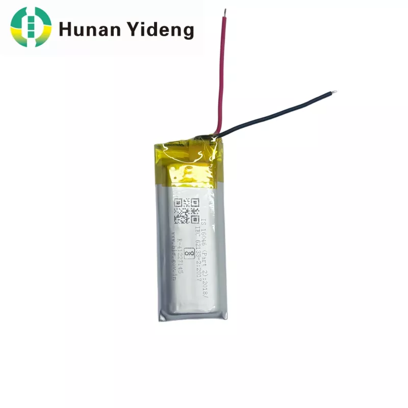 801435 Pachet de baterii Li-Ion 3,7 V 500 mAh 1,48 wh pentru încuietoare inteligentă a ușii