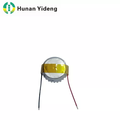 1254 3.7v 75mAh 0.277wh Pouch Coin Lipo Battery Rechargeable Button Cell