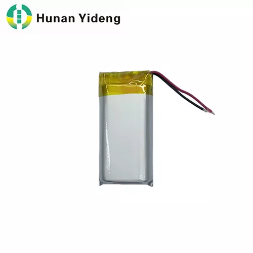 802040 600mAh Rechargeable Battery for Voice Recorder and Electrical Toys
